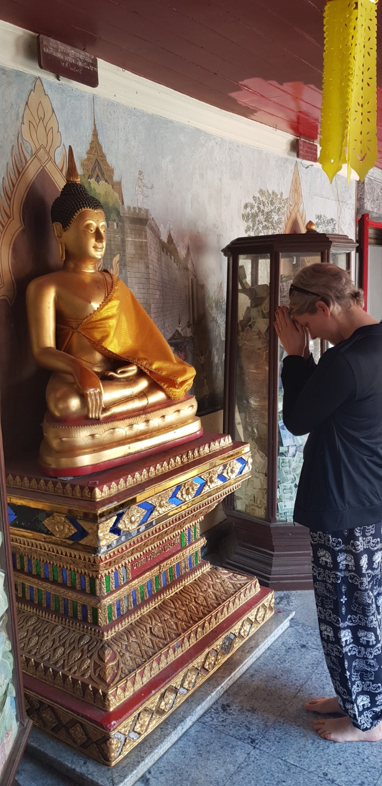 Heidi på rejse i Thailand